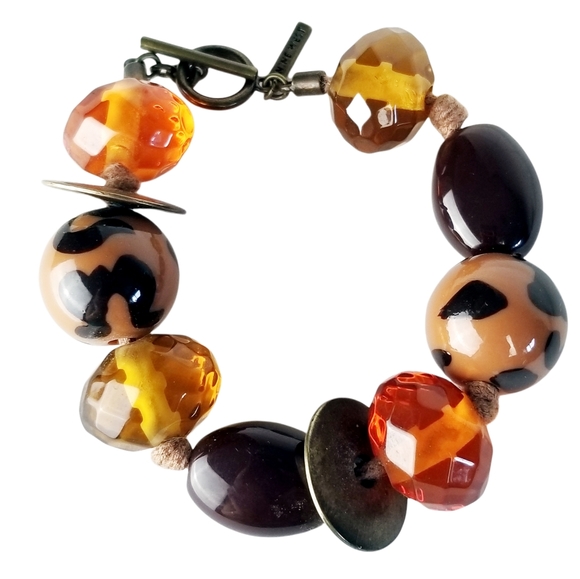 Two Chunky Fashion Bracelets • Nine West & Other - Picture 7 of 11